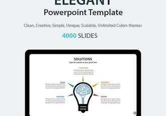 101页彩色扁平化国外商务公司团队介绍工作计划总结多用途PPT模板11种配色2种尺寸规格 - 顶尖PPT