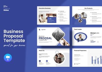 企业商业提案合作融资方案Keynote模板 - 顶尖PPT