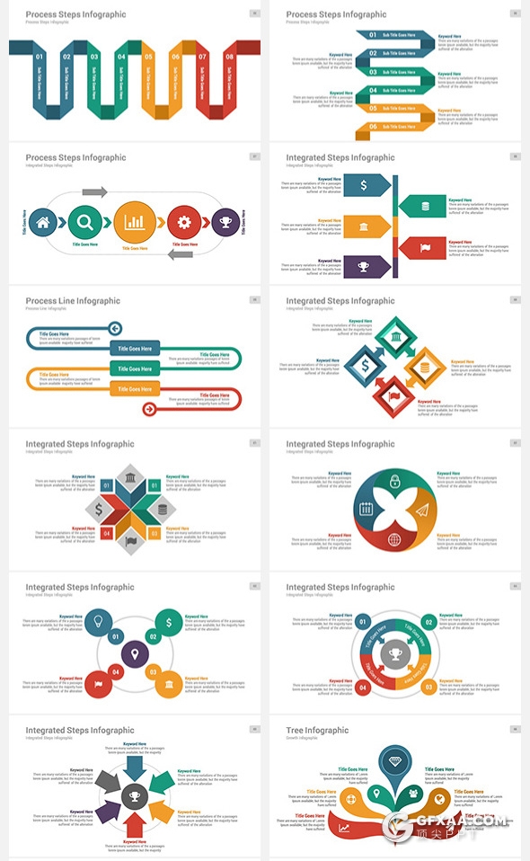 150页国外多用途企业介绍工作计划总结PPT模板13种配色 - 顶尖PPT