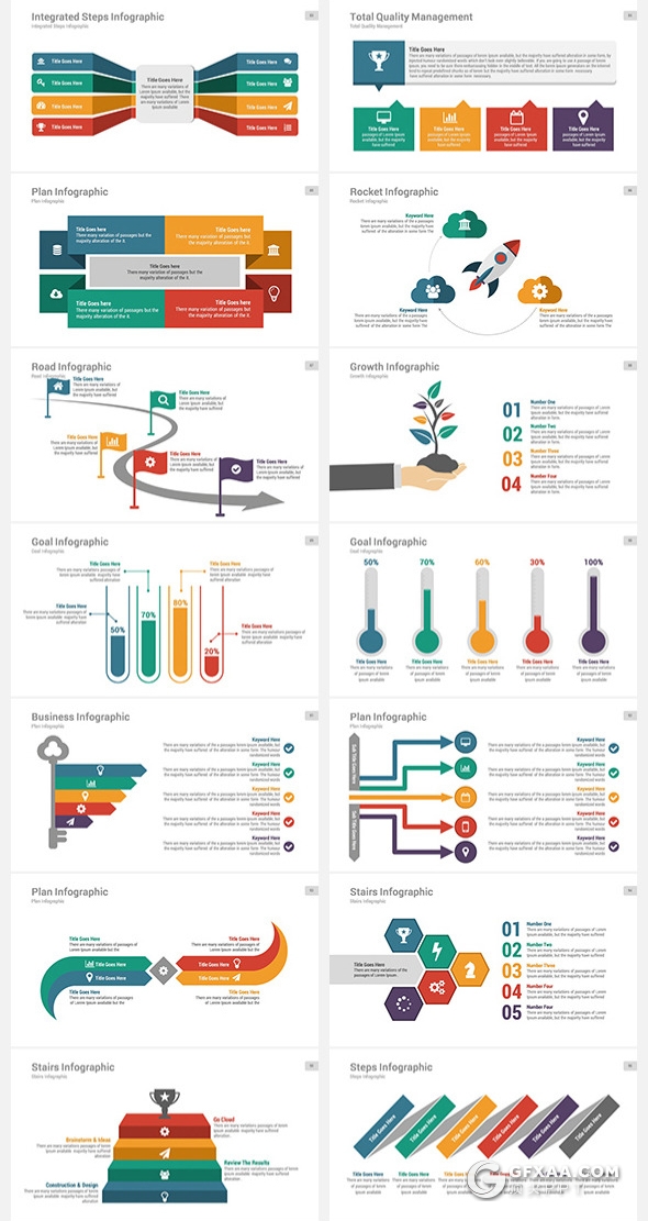 150页国外多用途企业介绍工作计划总结PPT模板13种配色 - 顶尖PPT