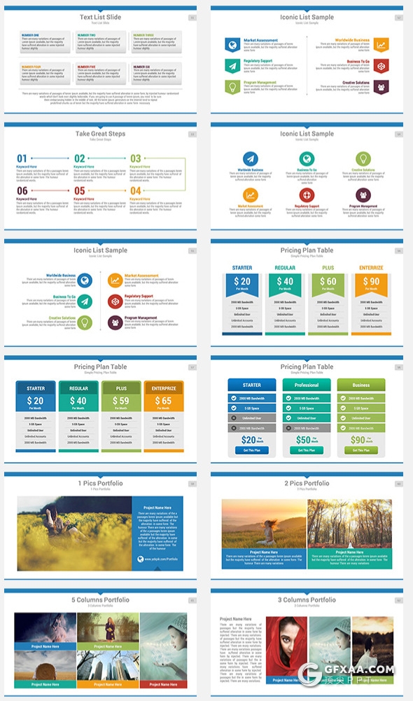 200多页国外商务通用ppt企业公司介绍工作计划总结项目介绍ppt商务信息图形设计智能图表ppt模板20种配色3种尺寸 - 顶尖PPT