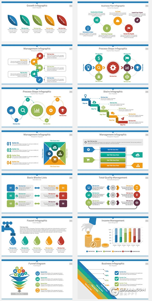 200多页国外商务通用ppt企业公司介绍工作计划总结项目介绍ppt商务信息图形设计智能图表ppt模板20种配色3种尺寸 - 顶尖PPT