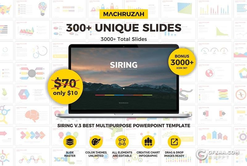 300页国外高端商务企业宣传介绍工作计划总结ppt商务数据信息图形图表PPT模板世界各国地图PPT图形模板10种主题配色 - 顶尖PPT