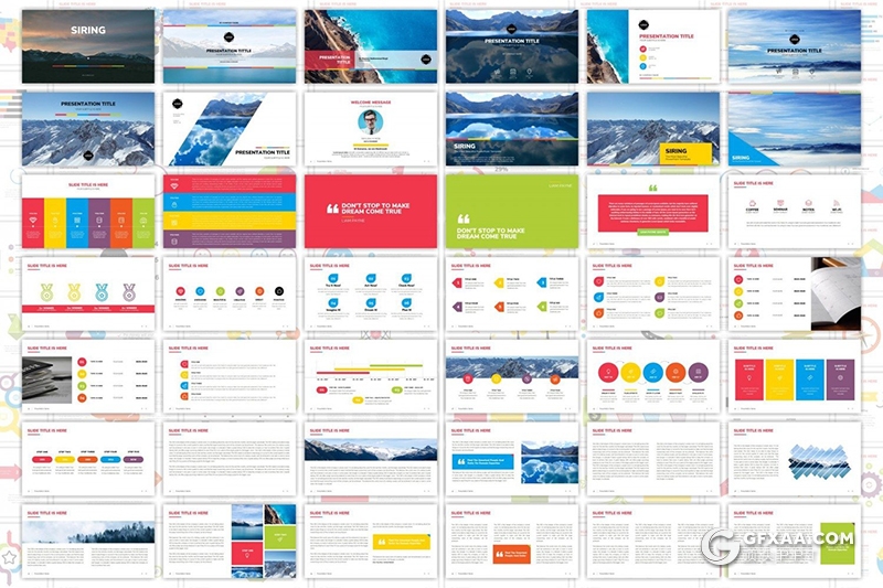 300页国外高端商务企业宣传介绍工作计划总结ppt商务数据信息图形图表PPT模板世界各国地图PPT图形模板10种主题配色 - 顶尖PPT