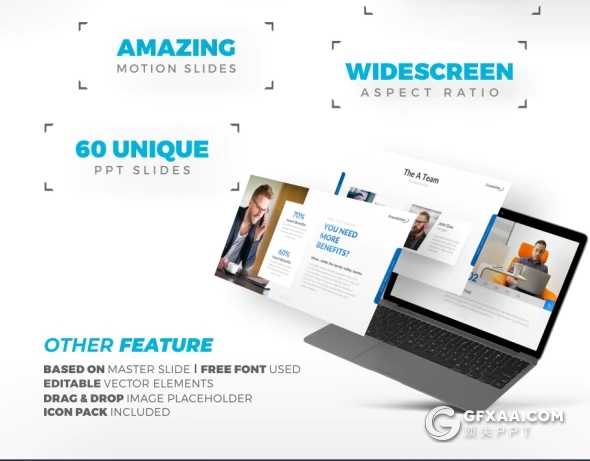 60页高品质国外商务企业宣传项目合作PPT模板年终计划工作总结PPT模板11种主题配色 - 顶尖PPT