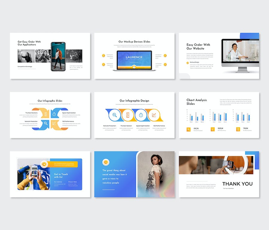 网红营销内容创作品牌推广PPT模板 - 顶尖PPT