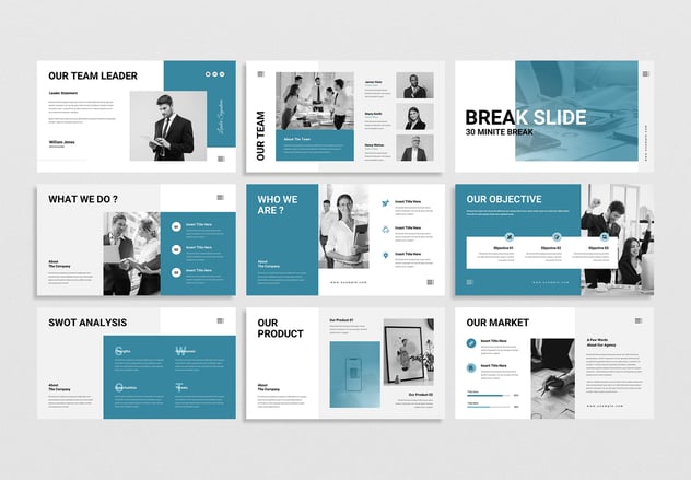 企业极简业务模式介绍Keynote演讲模板 - 顶尖PPT