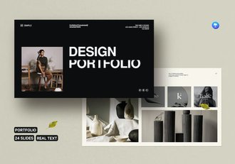 极简风格国外keynote模板 - 顶尖PPT