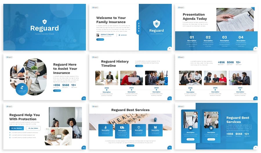 保险业务合作PPT模板 - 顶尖PPT