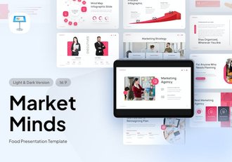 市场营销品牌策略思维规划Keynote模板 - 顶尖PPT