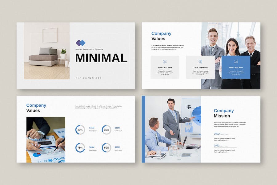 简约商业融资计划书PPT模板 - 顶尖PPT