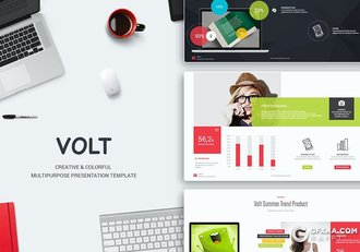 120页国外高质量商务多用途PPT模板创意商务信息图形设计欧美高端动画PPT模板5种配色 - 顶尖PPT