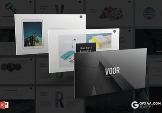 111页精美动画效果国外简约唯美风格商务通用PPT模板 - 顶尖PPT