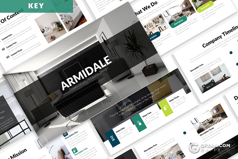 30页商务风格企业办公环境宣传介绍工作计划总结PPT模板5种主题配色 - 顶尖PPT