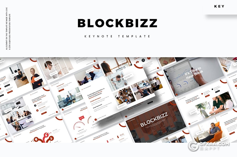 30页国外ppt企业介绍项目会议年终工作汇报keynote模板5种主题配色 - 顶尖PPT