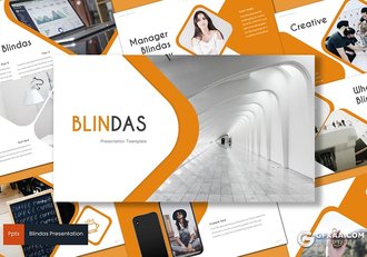 30页创意圆角矩形企业会议工作报告PPT模板5种主题配色 - 顶尖PPT