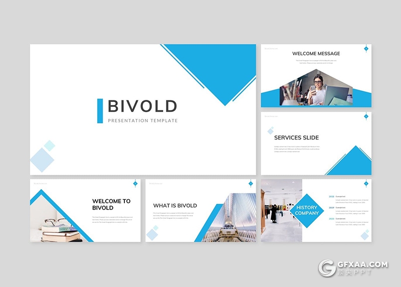 30页扁平化商务风格工作计划总结多用途PPT模板5种主题配色 - 顶尖PPT