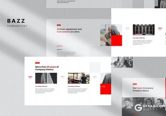 100页极简风格商务团队介绍企业介绍作品展示流行时尚PPT模板 - 顶尖PPT