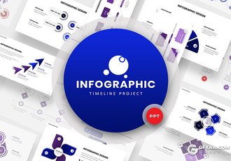 31页创意时间线时间轴图形要点序号总分聚散图形设计PPT模板 - 顶尖PPT