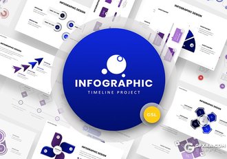 31页创意时间线时间轴图形要点序号总分聚散图形设计Google slides模板 - 顶尖PPT