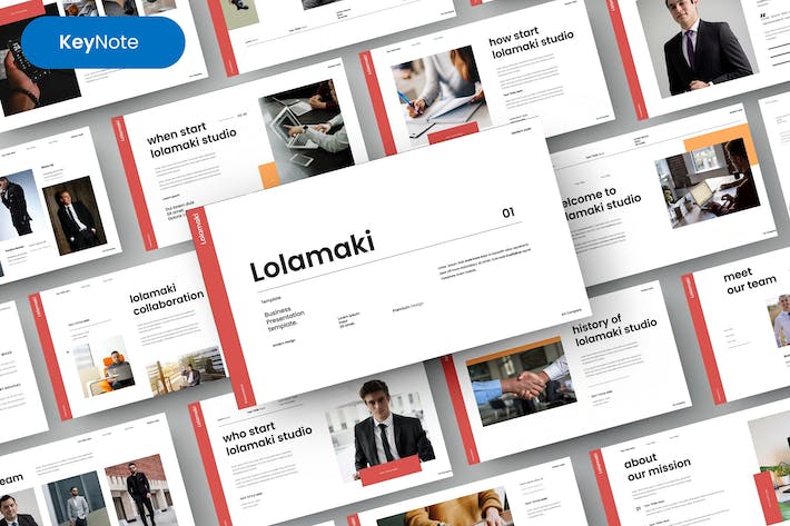 简约企业合作商业计划年计划总结汇报通用keynote模板 - 顶尖PPT