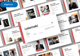 简约企业合作商业计划年计划总结汇报通用keynote模板 - 顶尖PPT