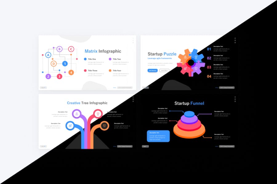 蓝色商业营销策划商业合作企业介绍周年演讲多用途PPT模板 - 顶尖PPT