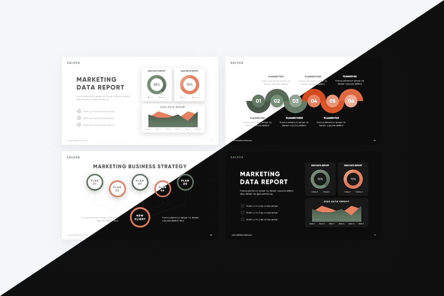 简约市场营销企业合作团队介绍多用途keynote模板 - 顶尖PPT