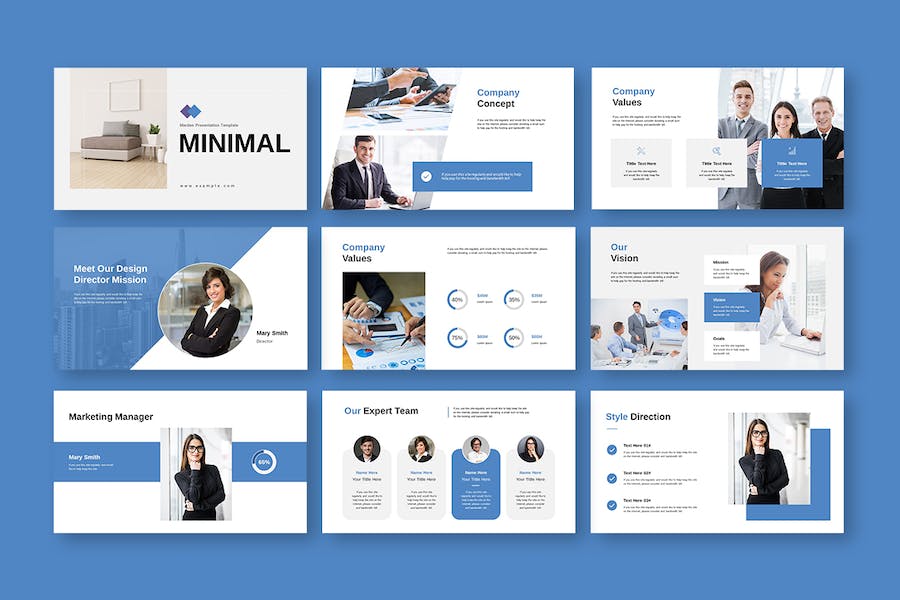 简约商业融资计划书PPT模板 - 顶尖PPT