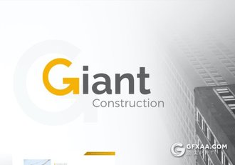 76页国外创意设计精美动画建筑工程地产公司PPT模板16:9和4:3尺寸10种主题配色 - 顶尖PPT