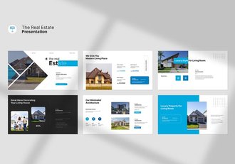 房地产主题keynote模板 - 顶尖PPT