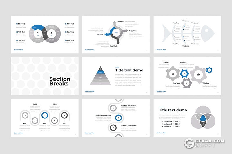 130页商务数据图形SWOT分析预算编制计划表统计信息团队信息时间轴鱼骨图2020年日历 2021年日历 2020年规划 2021年规划Google slides模板 - 顶尖PPT