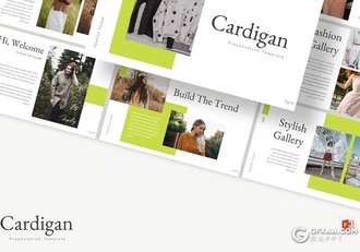 30页欧美扁平化简约时尚多用途PPT模板5种配色 - 顶尖PPT