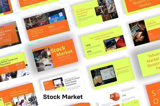 股票市场行情走势PPT模板 - 顶尖PPT