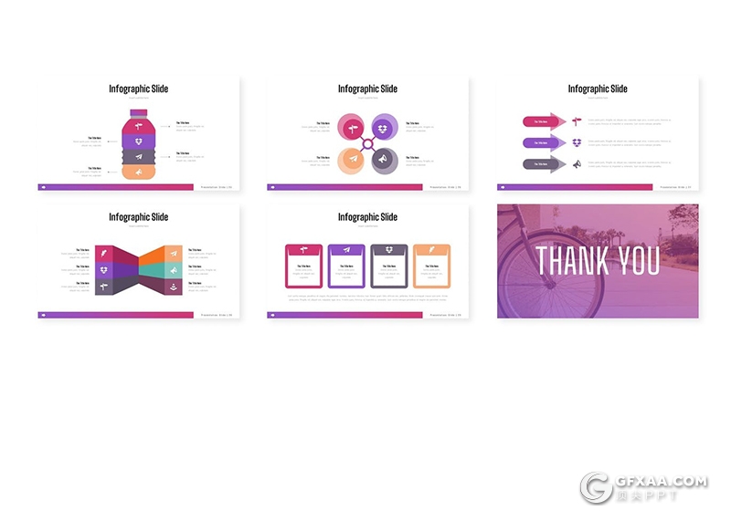 30页紫色渐变国外高端Google slides模板商务通用外国Google slides模板 - 顶尖PPT