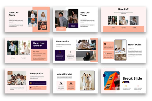 商业运营管理方案展示PPT模板 - 顶尖PPT