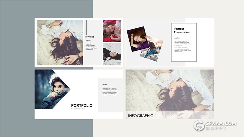 55页国外极简小清新唯美风格keynote模板摄影写真图片展示苹果key模板 - 顶尖PPT