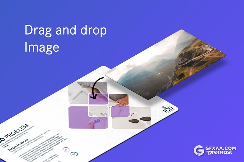 45页2.5D商务概念图形国外商务风格商业计划书PPT模板 - 顶尖PPT