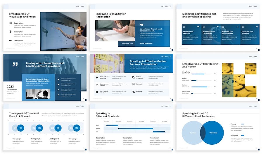 公共演讲者发布会keynote模板 - 顶尖PPT