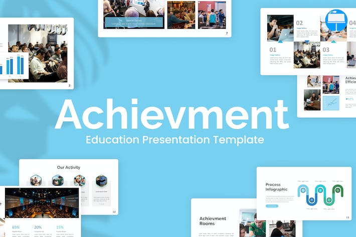 教育教学机构宣传介绍keynote模板 - 顶尖PPT