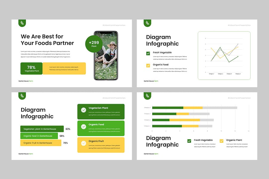 农业技术展示项目推介园艺产业keynote模板 - 顶尖PPT