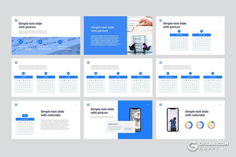 2021年工作计划年终总结55页国外高端企业介绍项目规划keynote模板 - 顶尖PPT