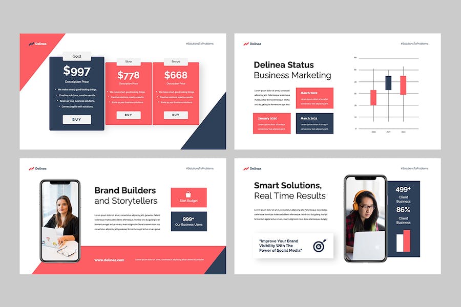 商务企业品牌推介宣传营销展示方案PPT模板 - 顶尖PPT