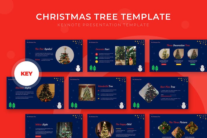 圣诞节主题活动策划方案Keynote模板 - 顶尖PPT