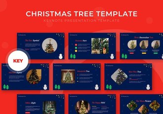 圣诞节主题活动策划方案Keynote模板 - 顶尖PPT