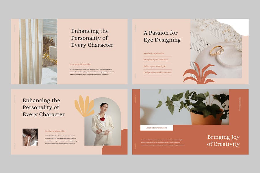 审美艺术设计风格展示讲座Keynote模板 - 顶尖PPT