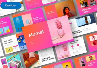 创意精美摄影图片展示业务营销策划主题多用途keynote模板 - 顶尖PPT