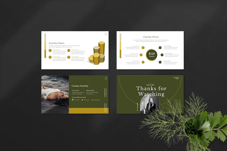 时尚服装品牌潮流发布PPT模板 - 顶尖PPT