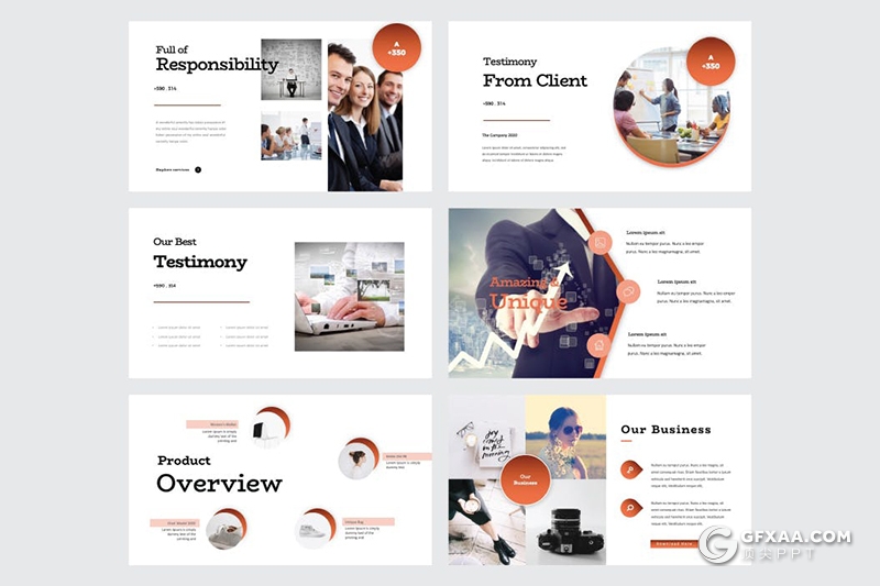 30页国外高端商务风格业务合作项目展示工作计划总结keynote模板5种主题配色 - 顶尖PPT