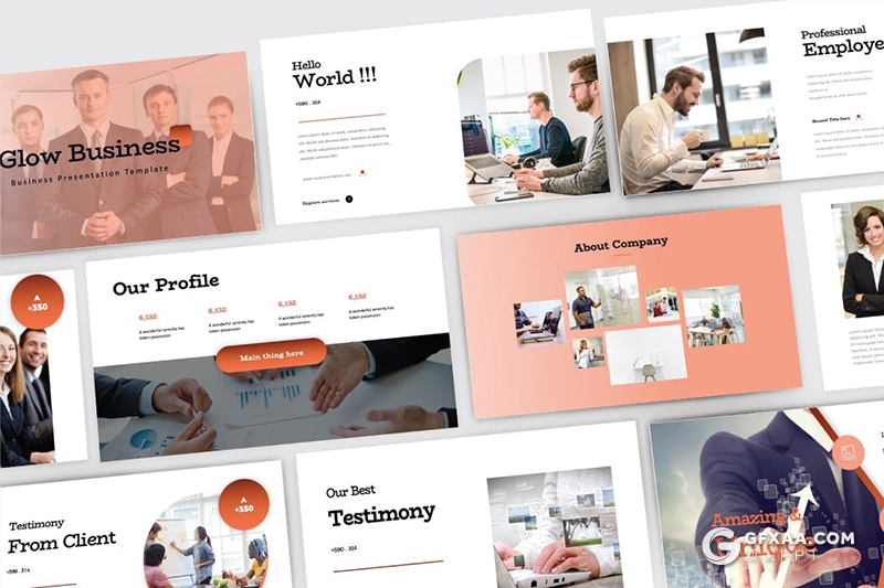 30页国外高端商务风格业务合作项目展示工作计划总结keynote模板5种主题配色 - 顶尖PPT